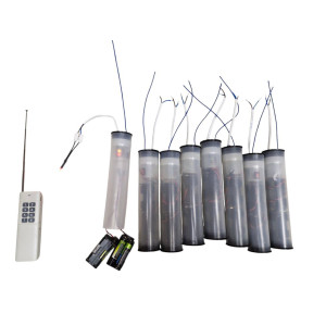 ГЕРМЕТИЧНИЙ  Дистанційний Активатор піротехнічний 8 шт ПОСИЛЕНИЙ пульт 4 км дальність 40 діб