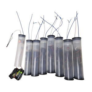 ГЕРМЕТИЧНЫЙ  Дистанционный Активатор Пиротехнический 8 шт и пульт УСИЛЕННЫЙ 4 км дальность 40 суток